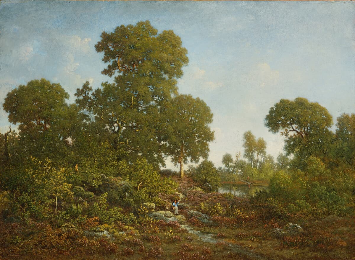 Springtime, c. 1860, by Théodore Rousseau. Art Institute of Chicago (CC0).